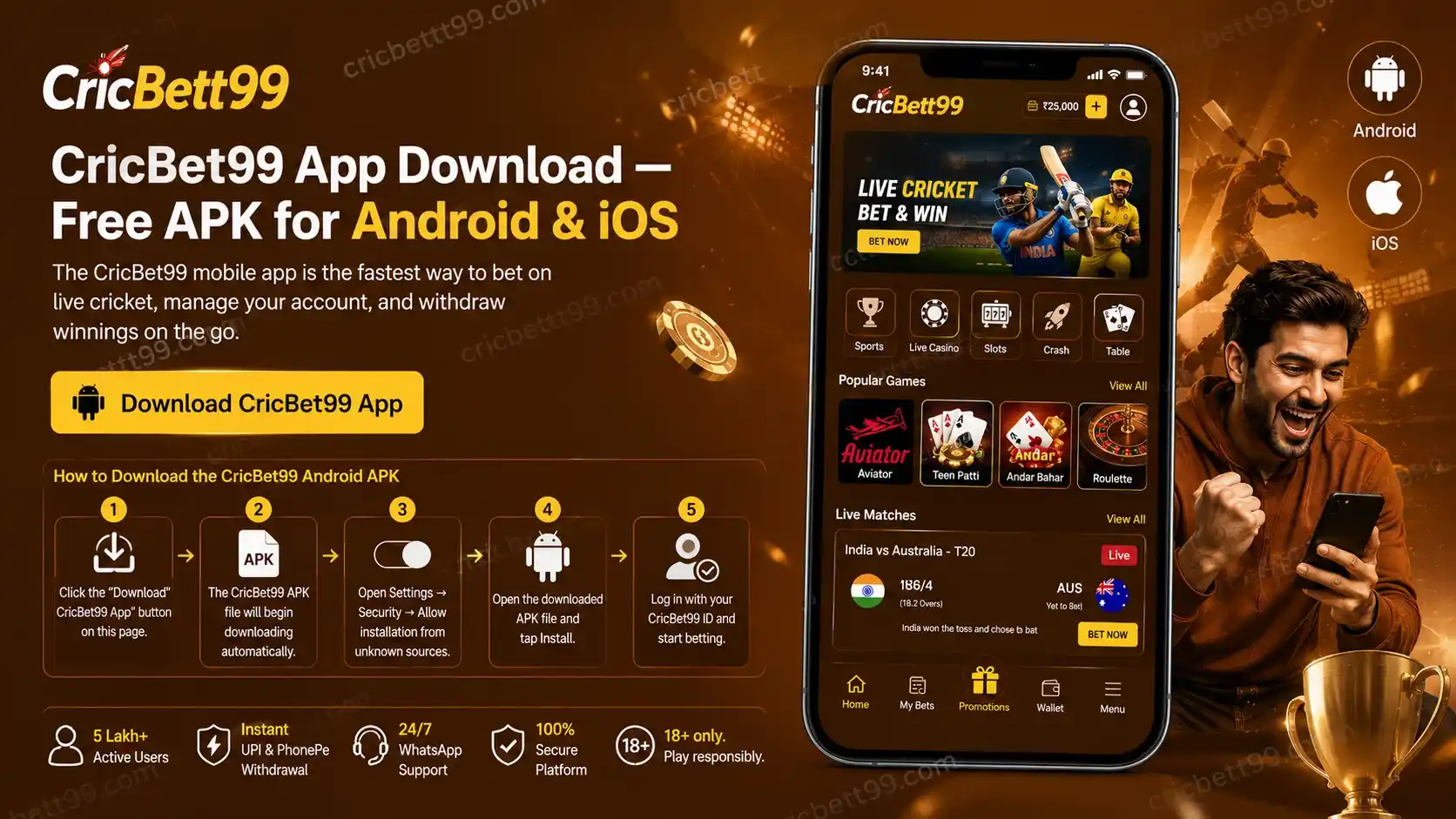 CricBet99 App Download
