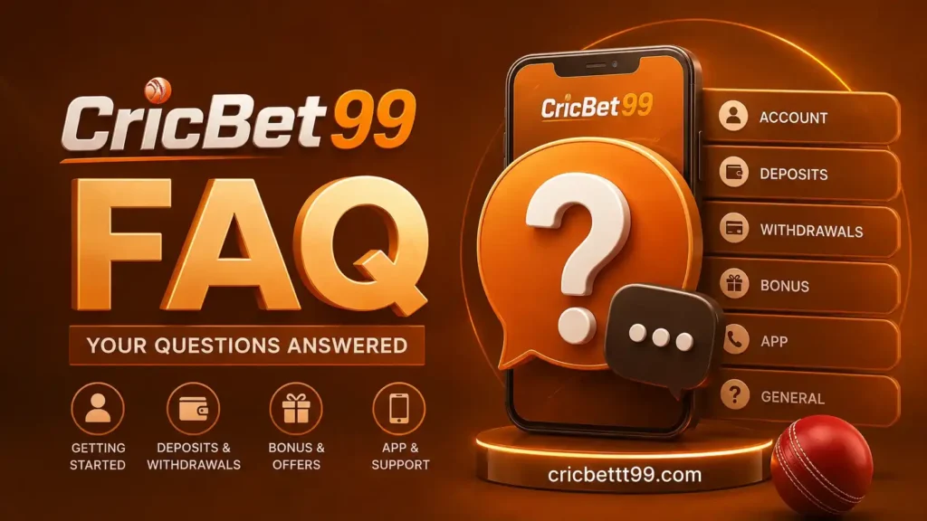 CricBet99 FAQ — Your Questions Answered